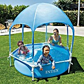 Intex Piscina Frame con toldo (Ø x Al: 183 x 83 cm, Azul, 700 l) | BAUHAUS