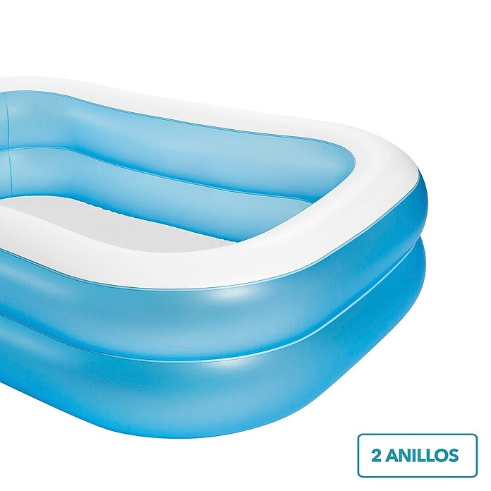 Intex Piscina hinchable familiar (L x An x Al: 203 x 152 x 48 cm, 540 l, Azul) | BAUHAUS