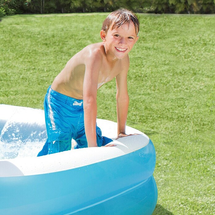 Intex Piscina hinchable familiar (L x An x Al: 203 x 152 x 48 cm, 540 l, Azul) | BAUHAUS