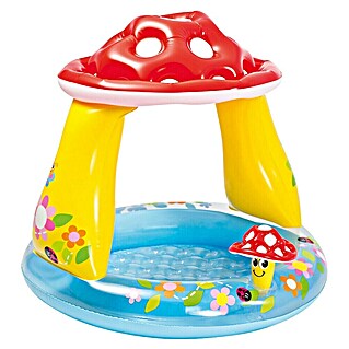 Intex Piscina hinchable Champiñón (Ø x Al: 102 x 89 cm, Multicolor)