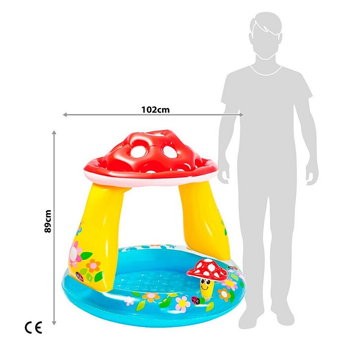 Intex Piscina hinchable (Ø x Al: 102 x 89 cm)