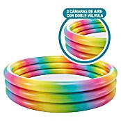 Intex Piscina hinchable 3 Aros (Ø x Al: 168 x 38 cm, 581 l, Multicolor) | BAUHAUS
