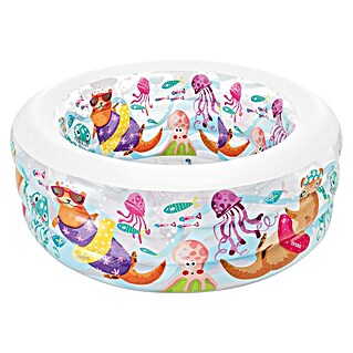 Intex Piscina hinchable Acuario (Ø x Al: 152 x 56 cm, 360 l, Multicolor)
