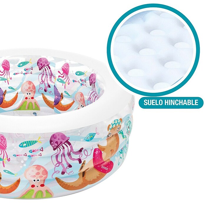 Intex Piscina hinchable Acuario (Ø x Al: 152 x 56 cm, 360 l, Multicolor) | BAUHAUS