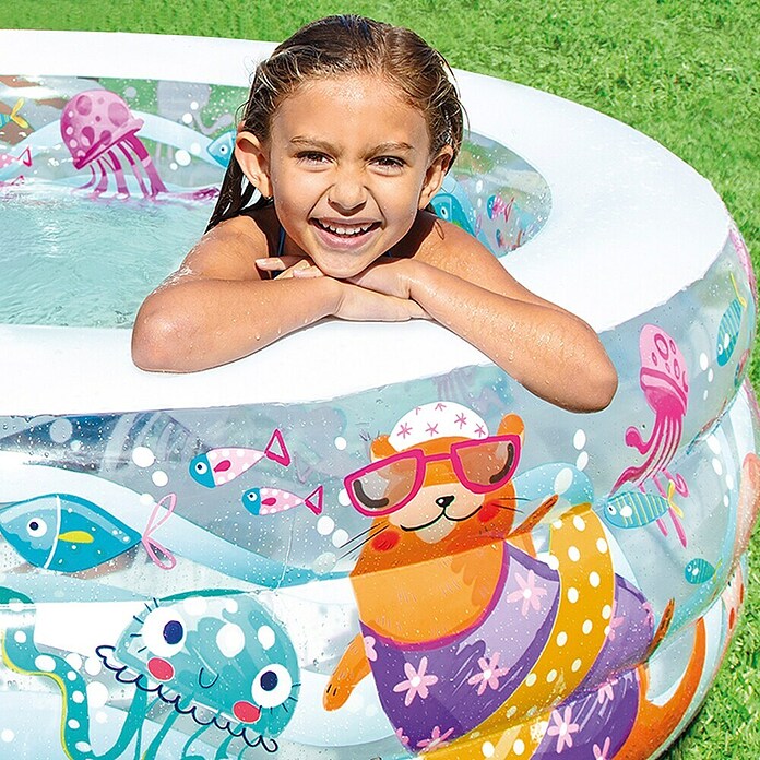 Intex Piscina hinchable Acuario (Ø x Al: 152 x 56 cm, 360 l, Multicolor) | BAUHAUS