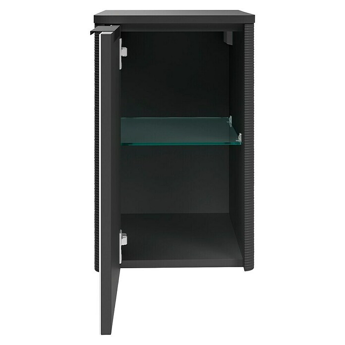 Camargue Marea Unterschrank (31,6 x 34,5 x 49,4 cm, DIN Anschlag: Links, Anthrazit/Weiß) | BAUHAUS