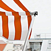 Sunfun Tenda s nosačem (Narančasta/bijela, Širina: 3 m, Izvlačenje: 1,5 m)