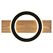 Globo LED stropna svjetiljka Jayden  (18 W, D x Š x V: 440 x 290 x 52 mm, Crna, smeđa, Topla bijela) | BAUHAUS