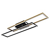 Globo LED stropna svjetiljka Dakari  (30 W, D x Š x V: 800 x 600 x 75 mm, Crna, Topla bijela) | BAUHAUS