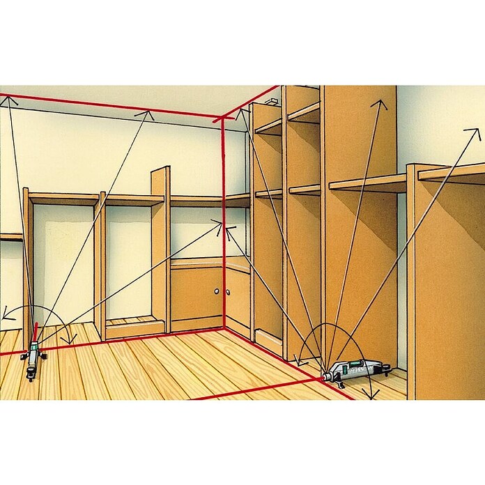 Laserliner Laserska libela HandyLaser Plus  (Maksimalni radni prostor: 0 m - 50 m) | BAUHAUS