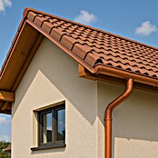 Dakota Canalón G-125 (Largo: 3 m, PVC, Cobre)
