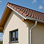 Dakota Canalón G-125 (Largo: 2 m, PVC, Blanco)