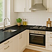 Encimera de cocina Marquina (Marquina, 360 cm x 63 cm x 30 mm, Negro) | BAUHAUS