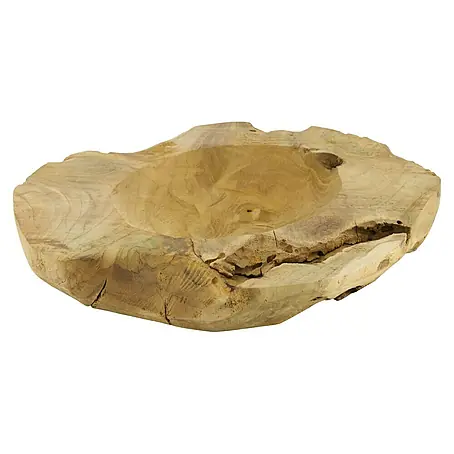 Teakschale Luna