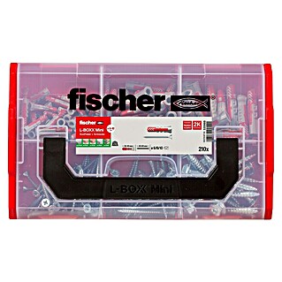 Fischer Duopower Universaldübel-Set Fixtainer mit Schrauben (210 -tlg.)