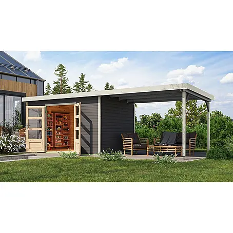 Karibu  Gartenhaus Pluto 7 B