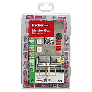 Fischer Duopower Dübel-Set Meisterbox (132 -tlg.)