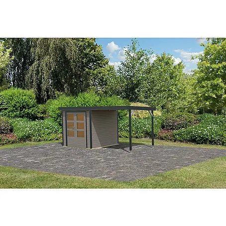 Karibu  Gartenhaus Jupiter 2 D