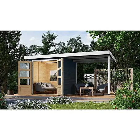Karibu  Gartenhaus Jupiter 2 C