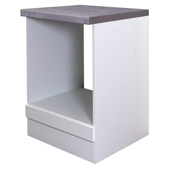 Flex-Well Rom  Herdumbauschrank (B x T x H: 60 x 60 x 86 cm, Weiß) | BAUHAUS