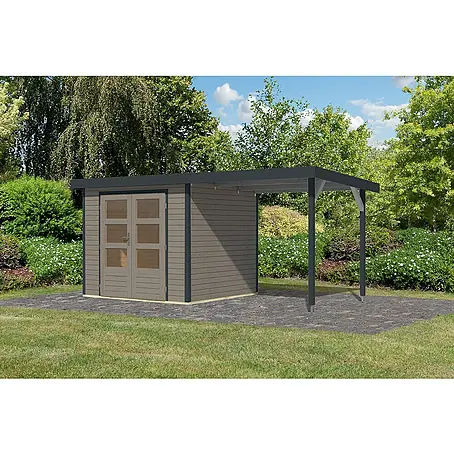 Karibu  Gartenhaus Jupiter 3 D