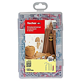 Fischer Schrauben- & Dübel-Set Meisterbox DuoPower (133 -tlg.)