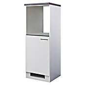 Flex-Well Rom  Demi-Geräteumbauschrank (57 x 60 x 168,5 cm, Weiß, 1 Nische für integrierten Kühlschrank, 1 Nische für integrierten Backofen) | BAUHAUS