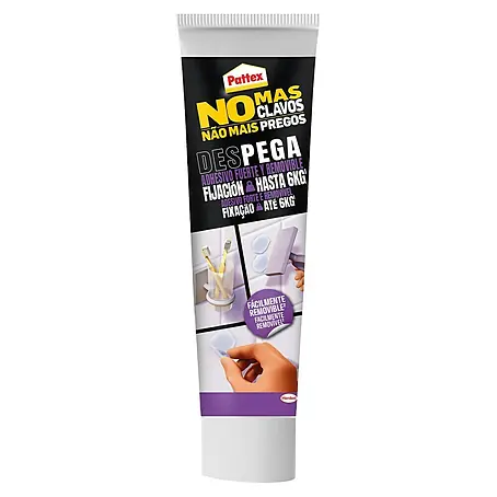 Pattex  Adhesivo para montaje No más clavos Pega y Despega