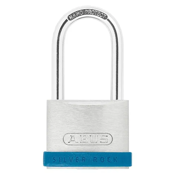 Abus Silver Rock Candado 5/40HB40 - An x Al: 42 x 107 mm, 1 ud., Zinc fundido - El candado ABUS Silver Rock presenta la tecnología Nano Protect para una protección óptima contra la corrosión y la intemperie.