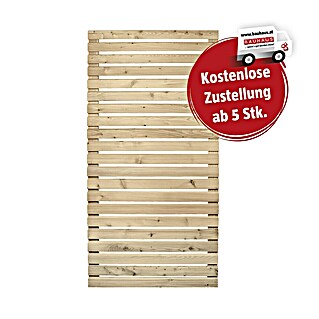 Sichtschutzelement Rhombus (B x H: 89 x 179 cm, Lärche, Unbehandelt)
