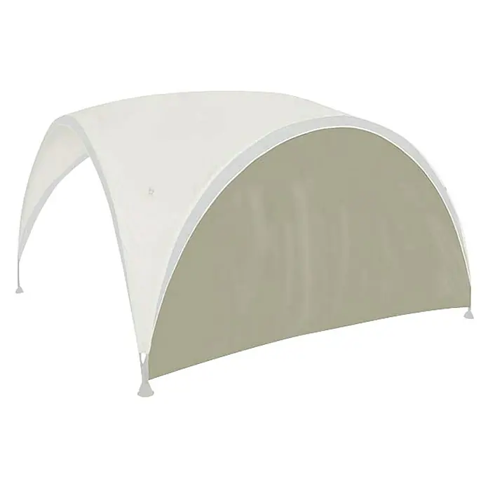 Bo-Camp Pavillon-Seitenwand - B x H: 370 x 239 cm, Passend für Bo-Camp Partyzelt, Beige - Abbildung eines Partyzeltes mit einer robusten, beigefarbenen Seitenwand, ideal für Veranstaltungen im Freien und zum Schutz vor den Elementen.