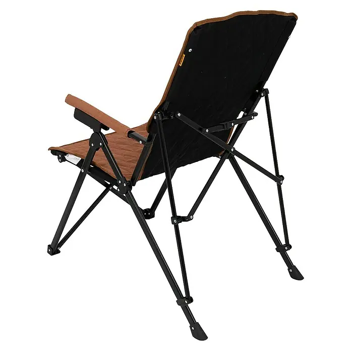 Bo-Camp Campingstuhl Stanwix - Orange, Stahl, Textil, B x T x H: 84 x 61 x 98 cm - Der Campingstuhl in Braun und Schwarz bietet Komfort und Stabilität für Outdoor-Abenteuer. Das Gestell ist robust und langlebig.
