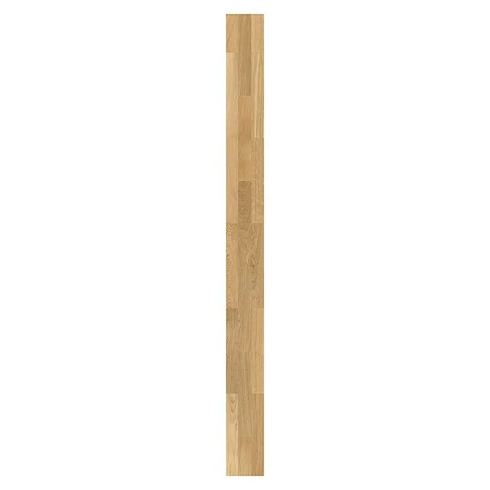 LOGOCLIC Parkett - Eiche, Schiffsboden, 1.085 x 180 x 12 mm - Nahaufnahme von hellem Eichenparkettboden mit ausgeprägter Holzmaserung und warmen Farbtönen, ideal für moderne Innenräume.