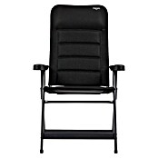 Crespo Campingstuhl Air-Deluxe (Aluminium, Rückenlehne verstellbar, Schwarz, B x T x H: 69 x 74 x 120 cm) | BAUHAUS