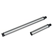 Bo-Camp Mesa de camping Premium (L x An x Al: 60 x 45 x 60 cm, Aluminio/MDF, Plateado) | BAUHAUS