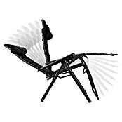 Crespo Sillón relax Air Deluxe II (L x An x Al: 78 x 71 x 119 cm, Negro) | BAUHAUS