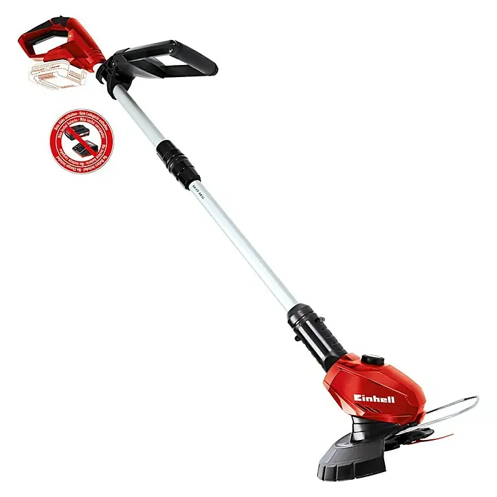 Einhell PXC 18V Recortabordes de batería GE-CT 18 Li-Solo - 18 V, Iones de litio, Sin batería - Recortabordes inalámbrico de Einhell, perfecto para jardinería de precisión. Compacto, ligero y fácil de usar para recortar bordes del césped sin esfuerzo.