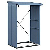 EcoStar Kaminholzregal Elegant-V Typ 1 (Metall, Taubenblau) | BAUHAUS