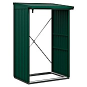 EcoStar Kaminholzregal Trend-V Typ 1 (Metall, Moosgrün) | BAUHAUS