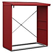 EcoStar Kaminholzregal Trend-V Typ 2 (Metall, Purpurrot) | BAUHAUS
