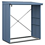 EcoStar Kaminholzregal Elegant-V Typ 2 (Taubenblau) | BAUHAUS