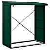 EcoStar Kaminholzregal Trend-V Typ 2 (Metall, Moosgrün) | BAUHAUS