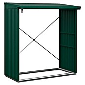 EcoStar Kaminholzregal Trend-V Typ 2 (Metall, Moosgrün) | BAUHAUS
