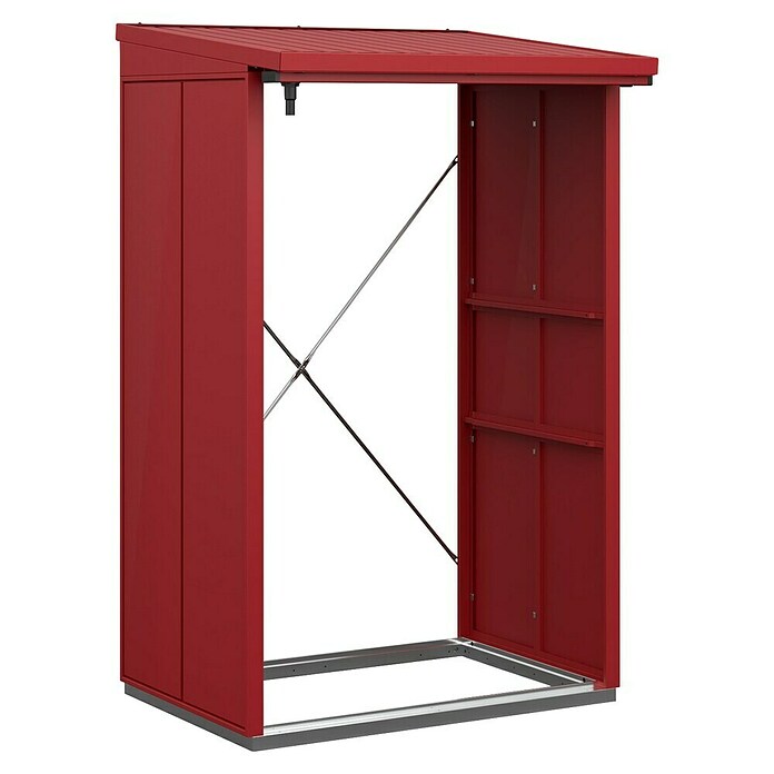 EcoStar Kaminholzregal Elegant-V Typ 1 (Metall, Purpurrot) | BAUHAUS
