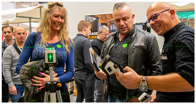 klanten-bauhaus-demonstratie-met-laser