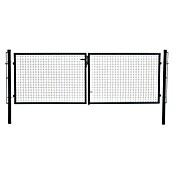 H+S Zauntechnik Gartentor Elite (B x H: 3,06 x 1,25 m, Anthrazit, Stahl) | BAUHAUS
