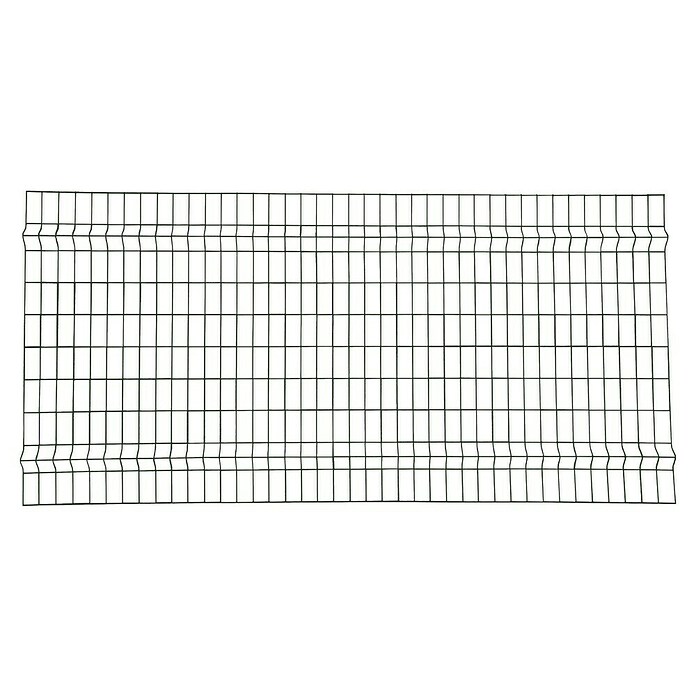 H+S Zauntechnik Drahtgittermatte (L x H: 2 x 0,97 m, Anthrazit, Stahl) | BAUHAUS