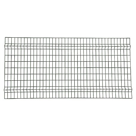 H+S Zauntechnik Drahtgittermatte (L x H: 2 x 0,97 m, Moosgrün, Stahl)