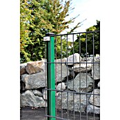 H+S Zauntechnik Zaunpfosten Uli 6040 GL 2,50 Grün (L x B x H: 4,2 x 6,2 x 250 cm, Farbe: Moosgrün, Aluminium) | BAUHAUS