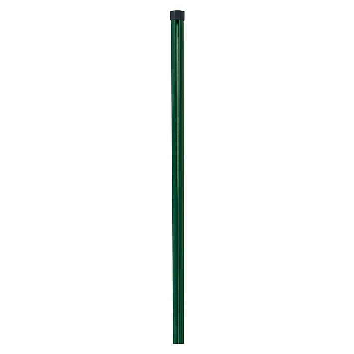 H+S Zauntechnik Zaunpfosten Oktavia (Höhe: 2 m, Durchmesser: 3,8 cm, RAL 6005, Stahl) | BAUHAUS